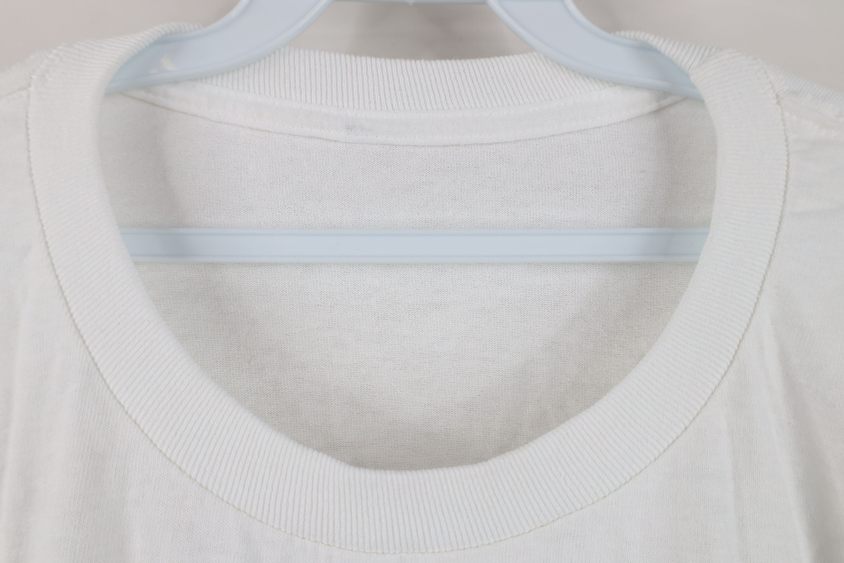 Vintage Vintage 90s Y2K Streetwear Cotton Long Sleeve T-Shirt White Size US XXL / EU 58 / 5 - 4 Thumbnail