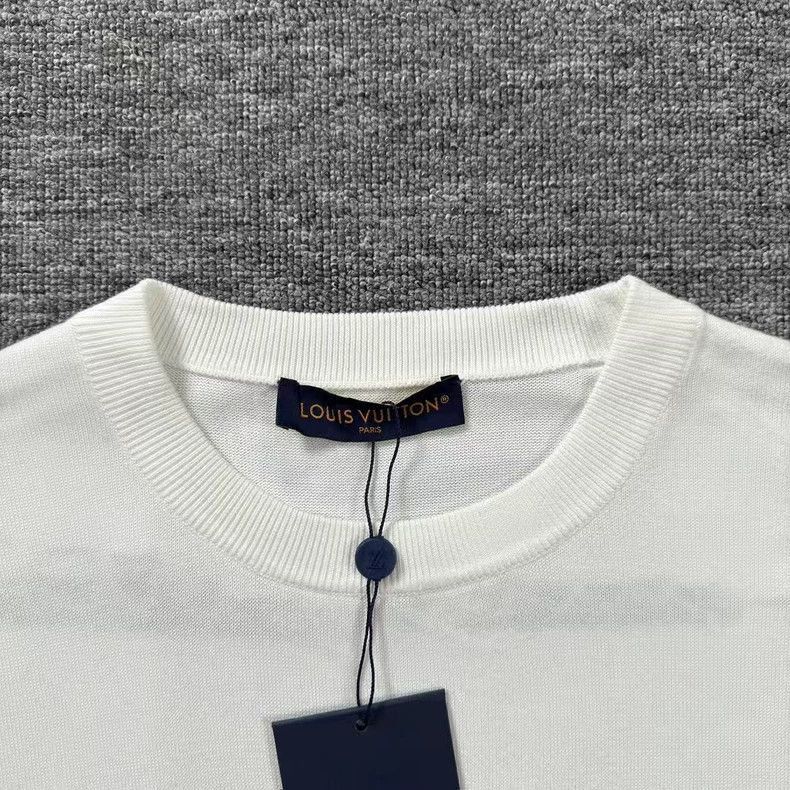 Louis Vuitton LV White Short Sleeve Rap T -2505 Size US XL / EU 56 / 4 - 3 Thumbnail