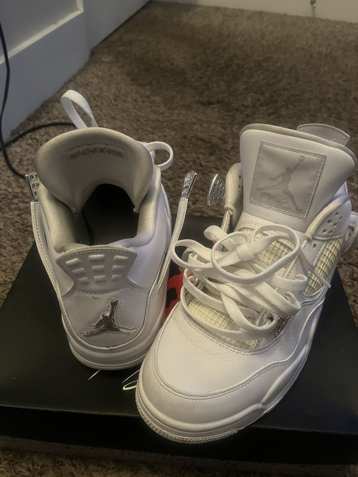Jordan Brand × Nike Pure money jordan 4 Size US 9.5 / EU 42-43 - 3 Thumbnail