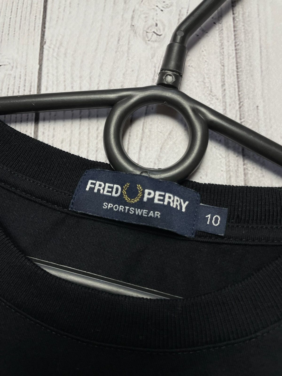 Fred Perry × Vintage Vintage Fred Perry tee logo size S big logo Size S / US 4 / IT 40 - 3 Thumbnail