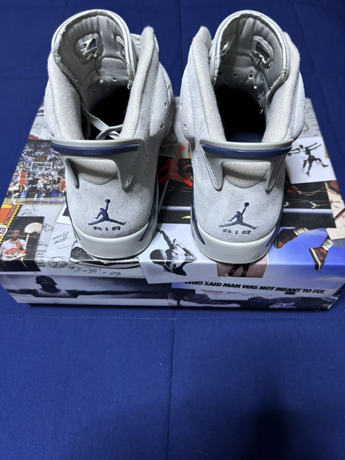 Jordan Brand Jordan 6 Retro Georgetown 2022 Size 8.5 Size US 8.5 / EU 41-42 - 4 Thumbnail