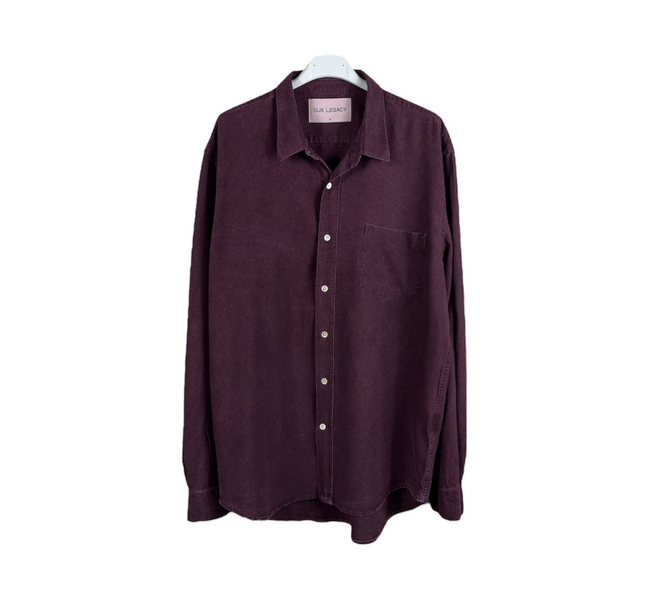 Our Legacy Our Legacy raw silk classic shirt with pocket casual Size US L / EU 52-54 / 3 - 1 Thumbnail