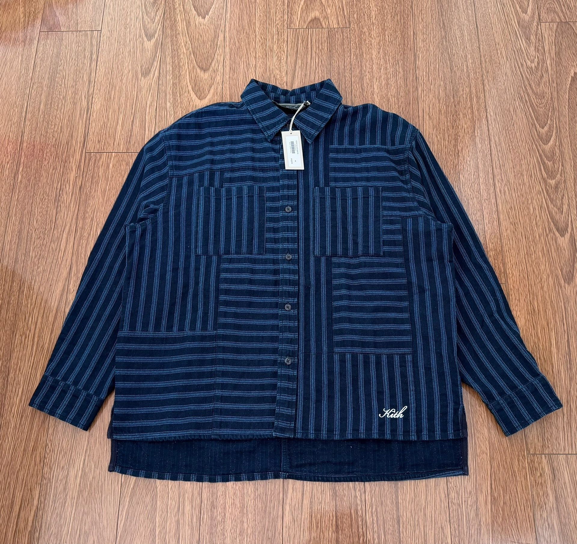 Kith KITH Tristan Henley Luster Long Sleeve Shirt Size US M / EU 48-50 / 2 - 1 Thumbnail