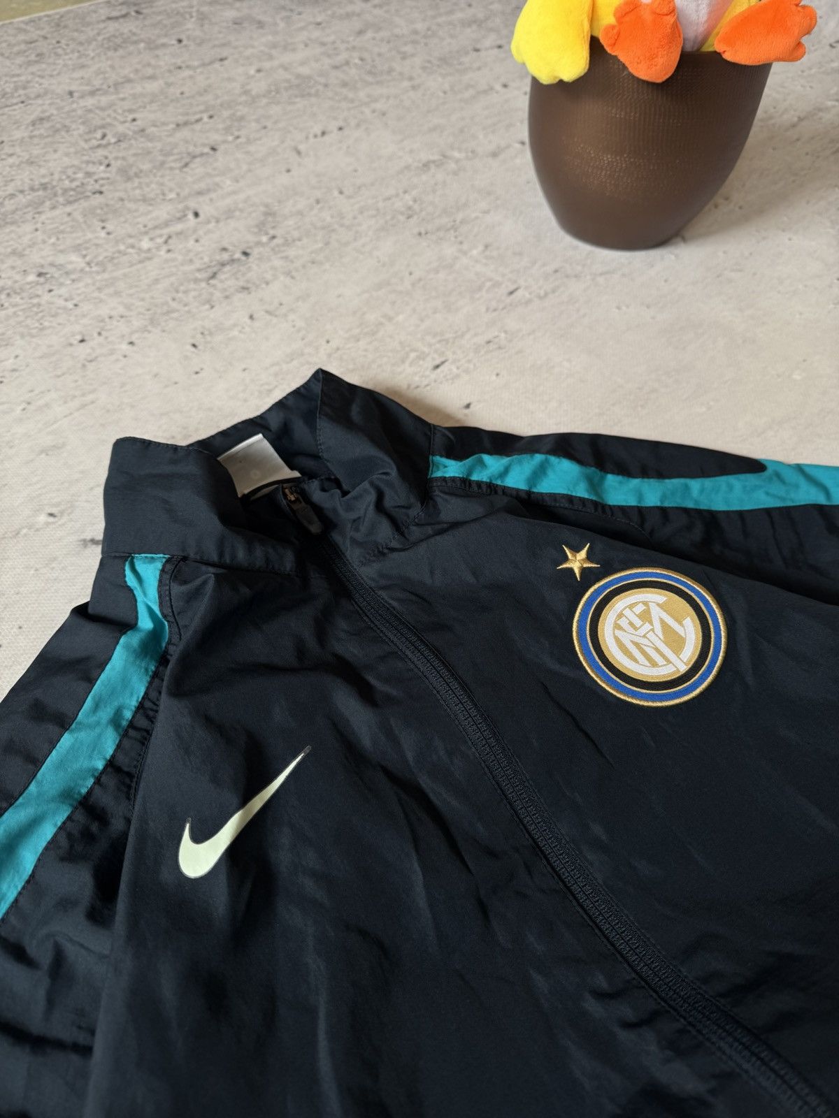 Nike × Vintage NIKE INTER MILAN VINTAGE BASIC LOGO OVERSIZE LIGHT JACKET Size US S / EU 44-46 / 1 - 5 Thumbnail