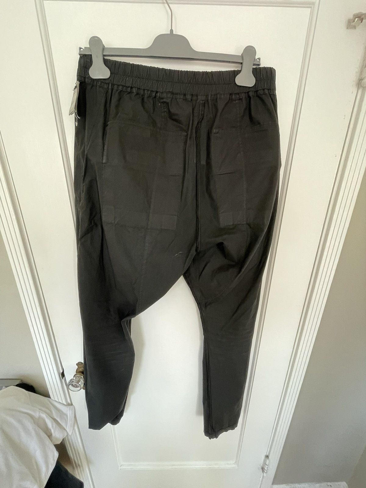 Rick Owens Drkshdw Rick Owens Drkshdw Waxed Creatch Cargos Size US 34 / EU 50 - 5 Thumbnail