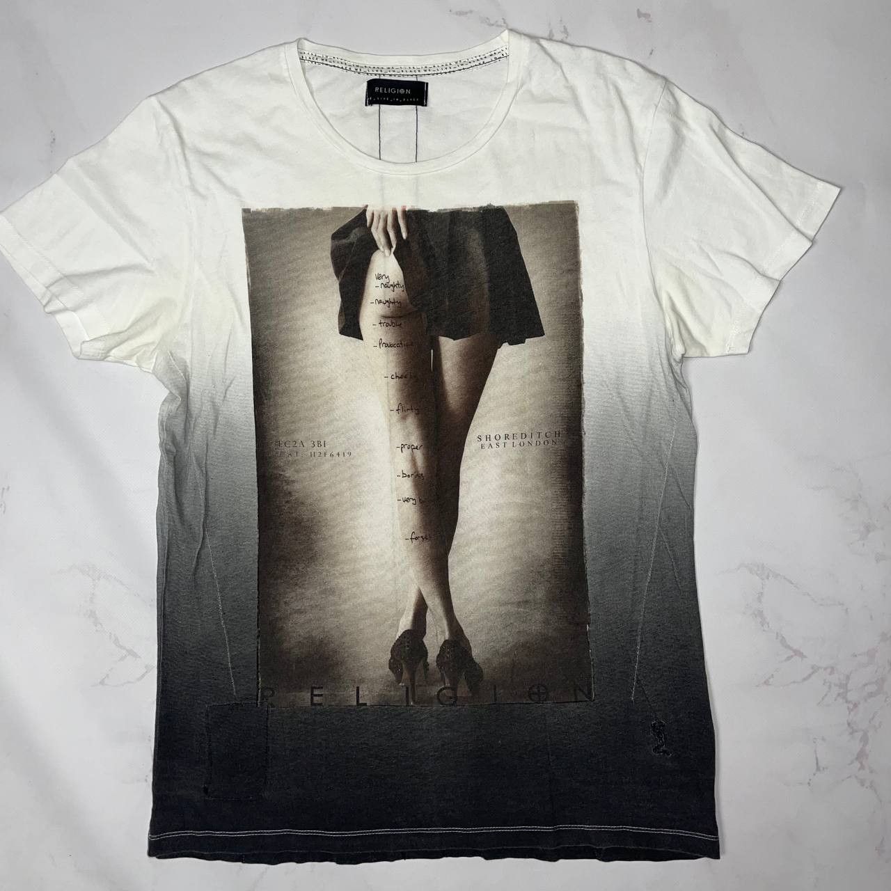 Vintage Religion sex girl tee × Japanese Brand Vintage SIze L Size US L / EU 52-54 / 3 - 2 Thumbnail