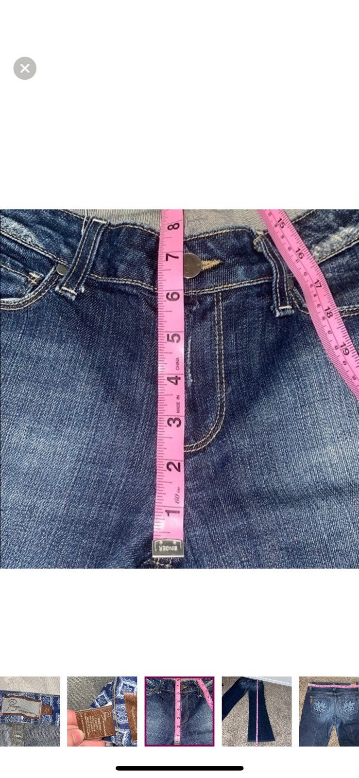 Paige Paige Robertson flare jeans size 4 Size 27" / US 4 / IT 40 - 8 Thumbnail