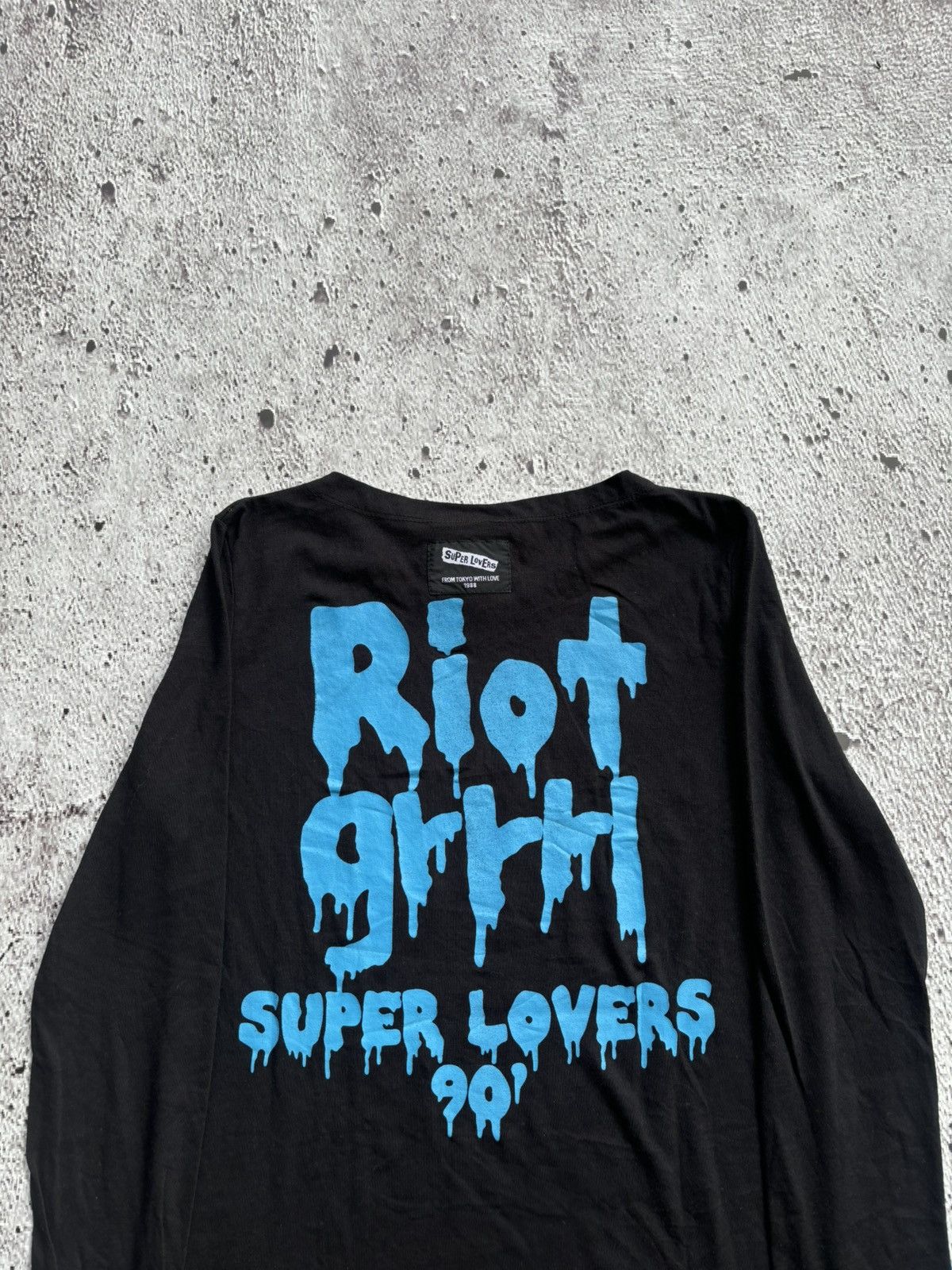 If Six Was Nine Super Lovers Porno Kill Studded Longsleeve Size M / US 6-8 / IT 42-44 - 3 Thumbnail