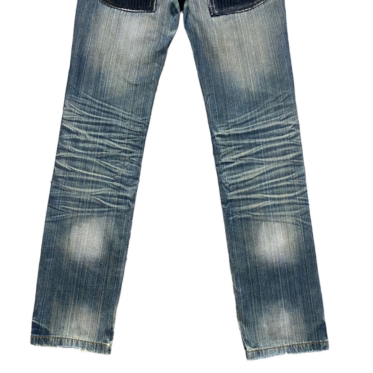Japanese Brand Hiderock Design Clawmark Skull Denim Jeans Size US 31 - 6 Thumbnail