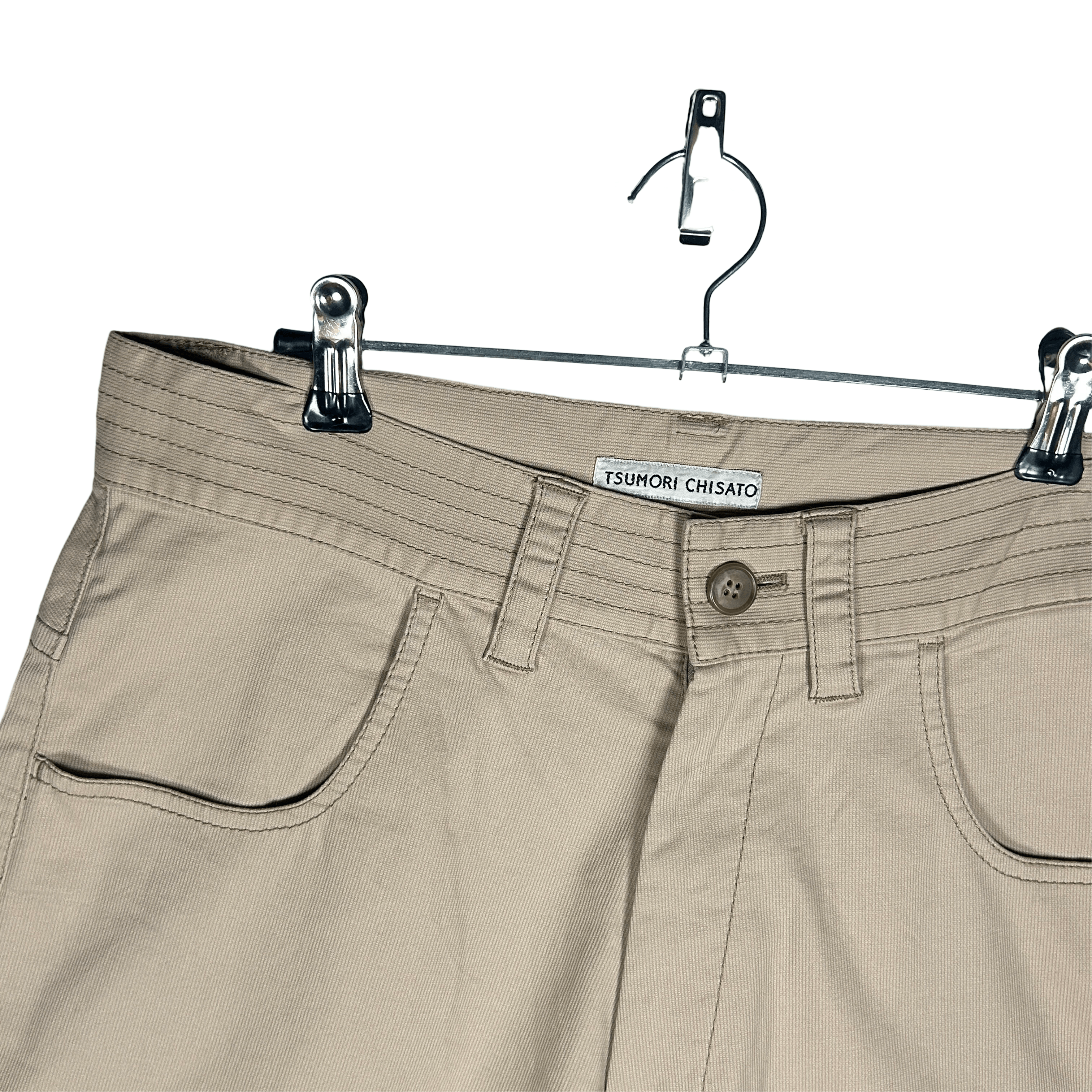 Issey Miyake Tsumori Chisato Dropped Crotch Shorts Jorts Size US 32 / EU 48 - 4 Thumbnail