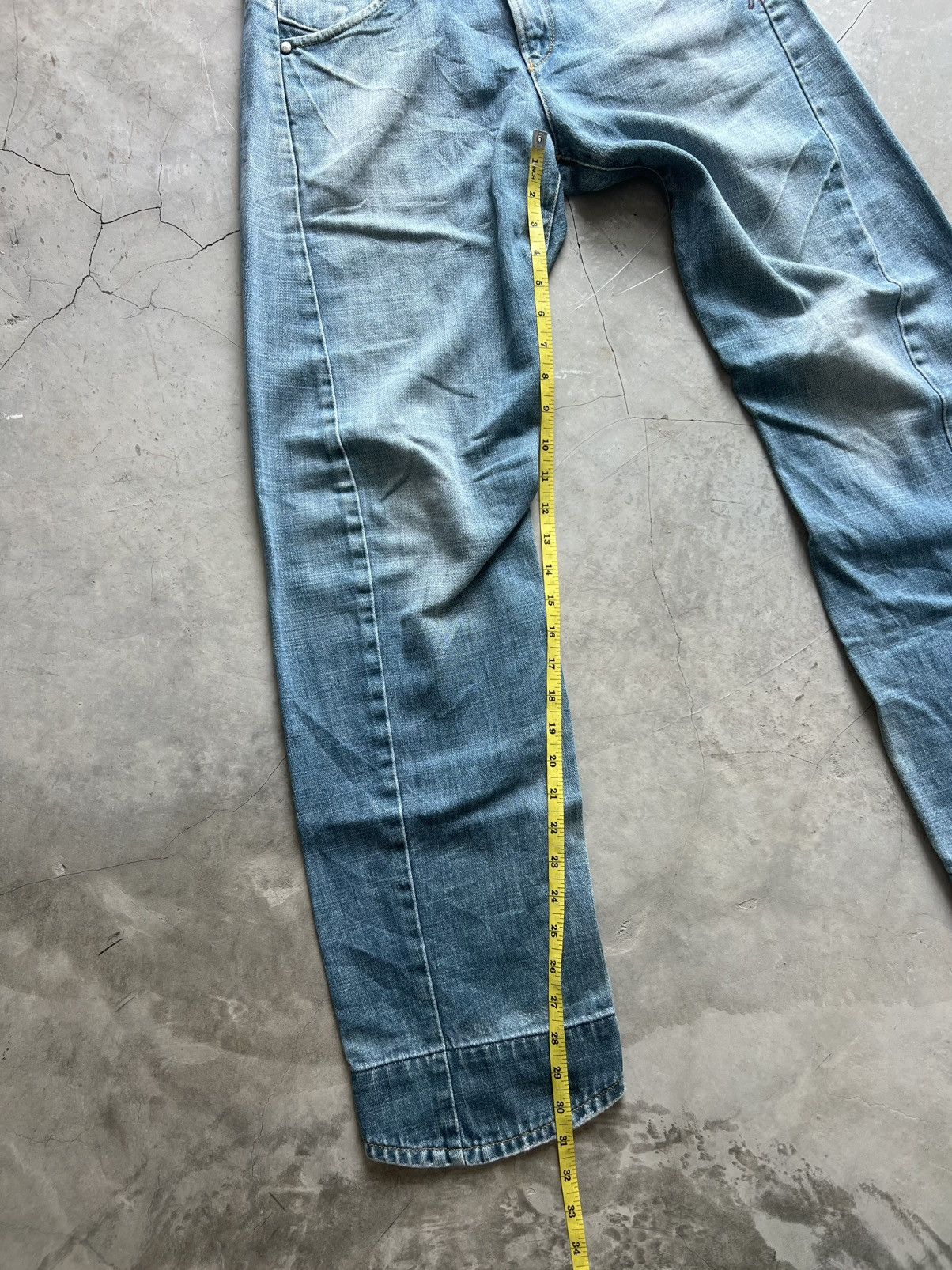 Levi's Levis Engineered Twisted Jeans Tag W28 Actual 28x30.5 Size US 28 / EU 44 - 11 Thumbnail
