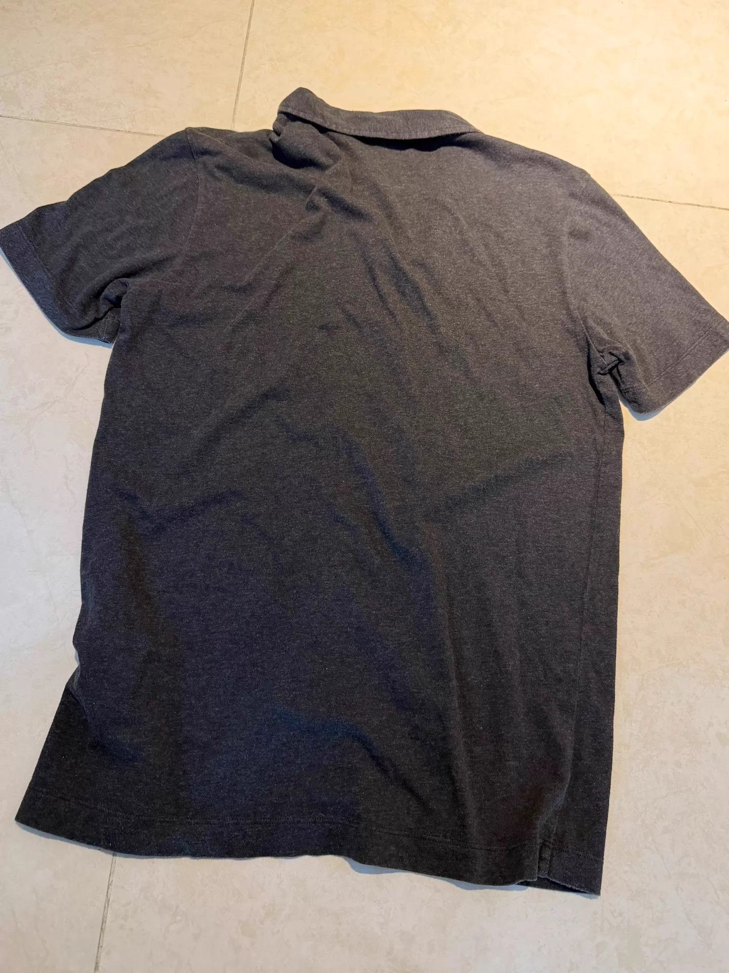 Prada PRADA Colorblock Knit Short-Sleeve Polo Gray S 9/10 Size S / US 4 / IT 40 - 3 Thumbnail
