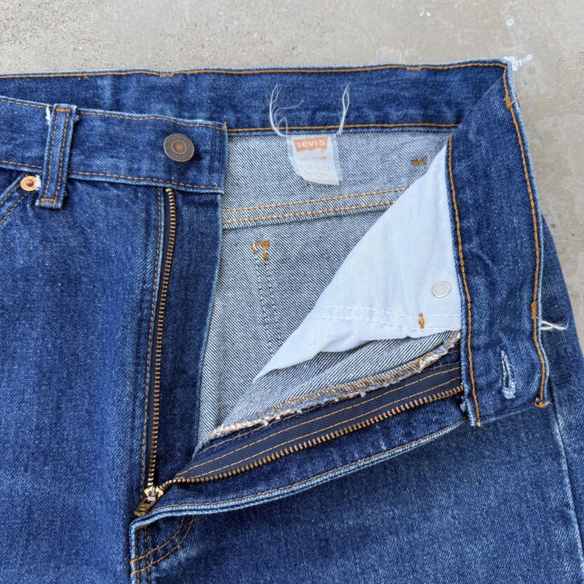 Levi's Vintage Clothing Vintage Levi's Orange Tag Button Back 328 Denim Jeans Size US 32 / EU 48 - 6 Thumbnail