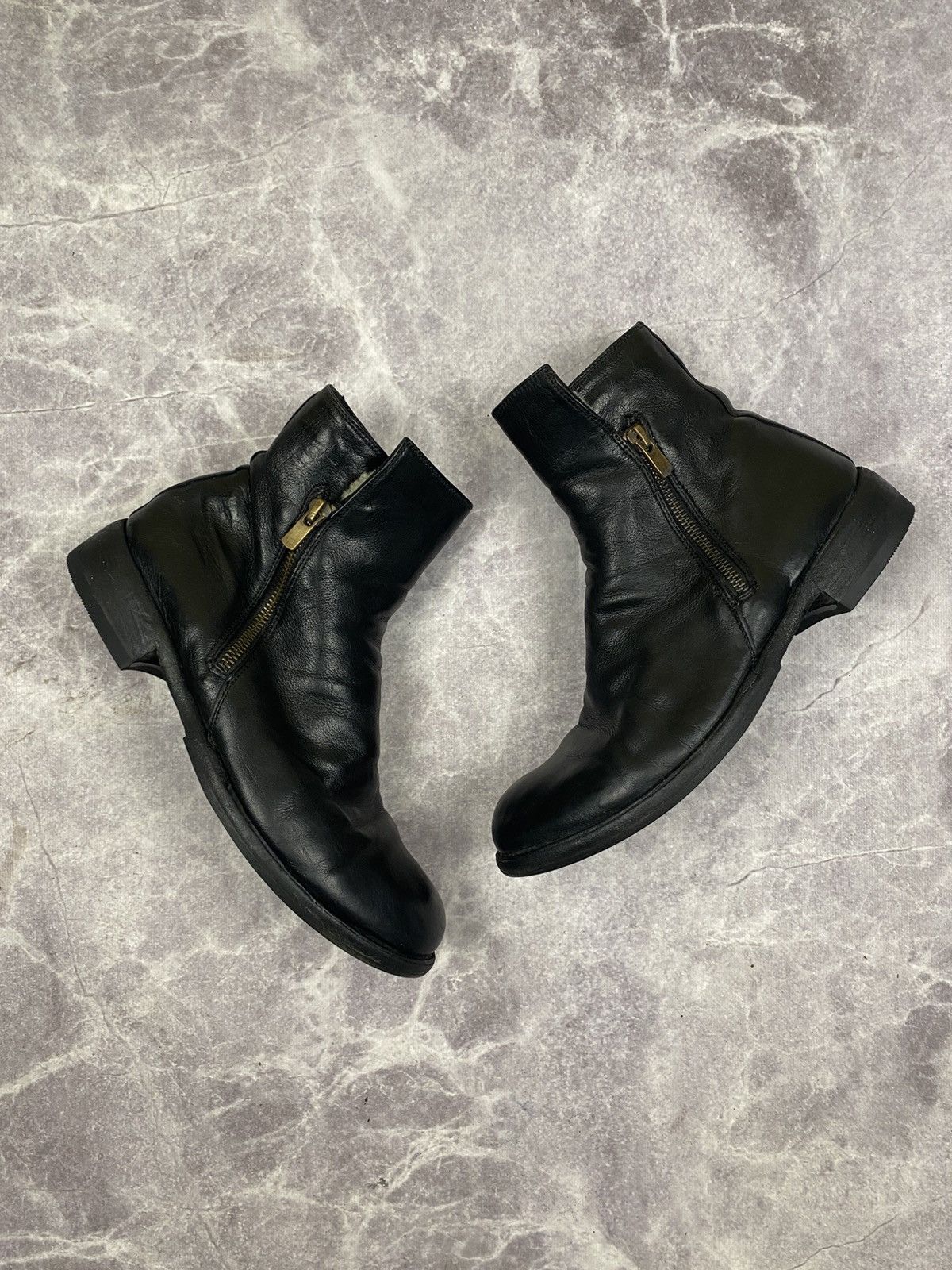 Officine Creative Officine Creative Avantgarde Black Insulated Leather Boots Size US 7 / IT 37 - 2 Thumbnail