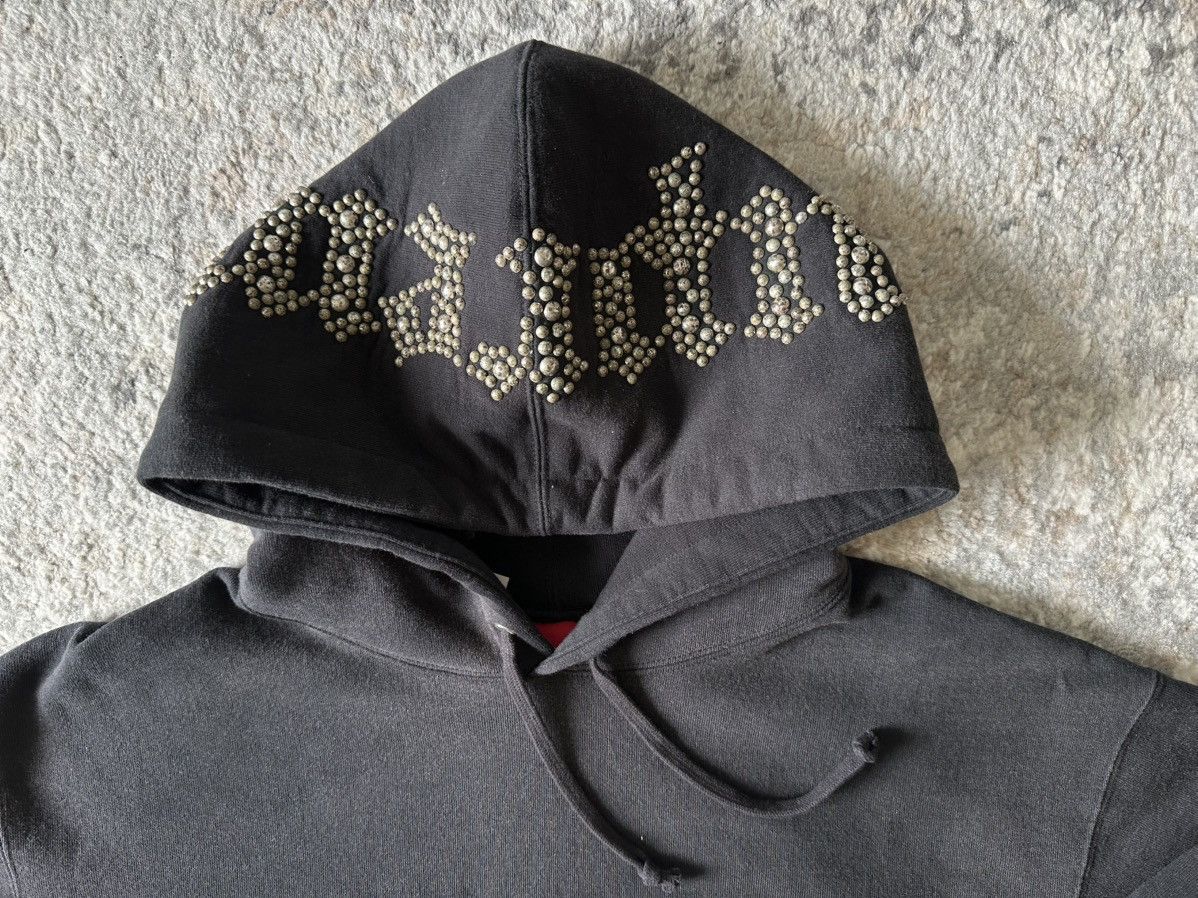 Supreme Supreme Overdyed Studded Hooded Sweatshirt SS26/W7 Size US M / EU 48-50 / 2 - 13 Thumbnail
