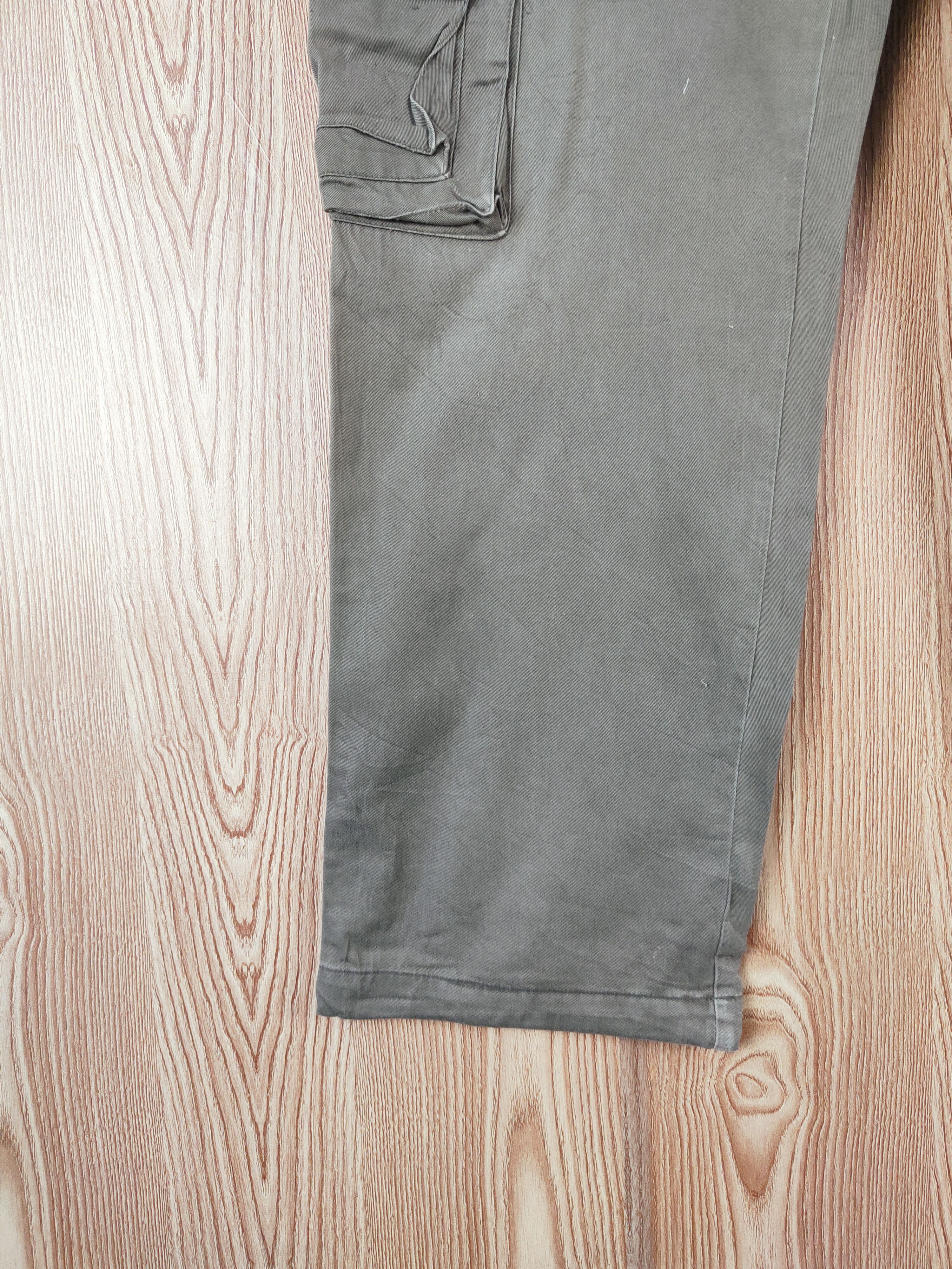 Japanese Brand Japan utility Olive Multipocket Tactical Cargo Pants #W079 Size US 33 - 4 Thumbnail