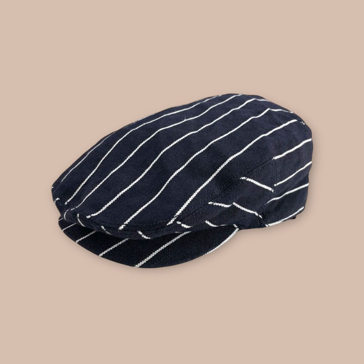 Ralph Lauren Rugby Navy Striped Beret Hat