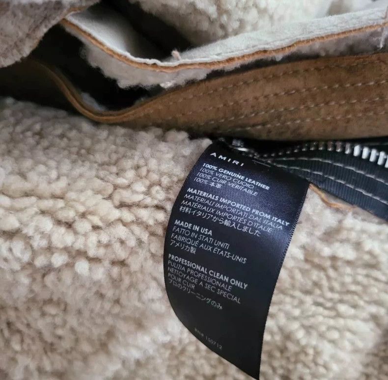 Amiri Amiri FW2017 First Edition Suede Velvet Leather Cut Velvet Size US S / EU 44-46 / 1 - 7 Thumbnail