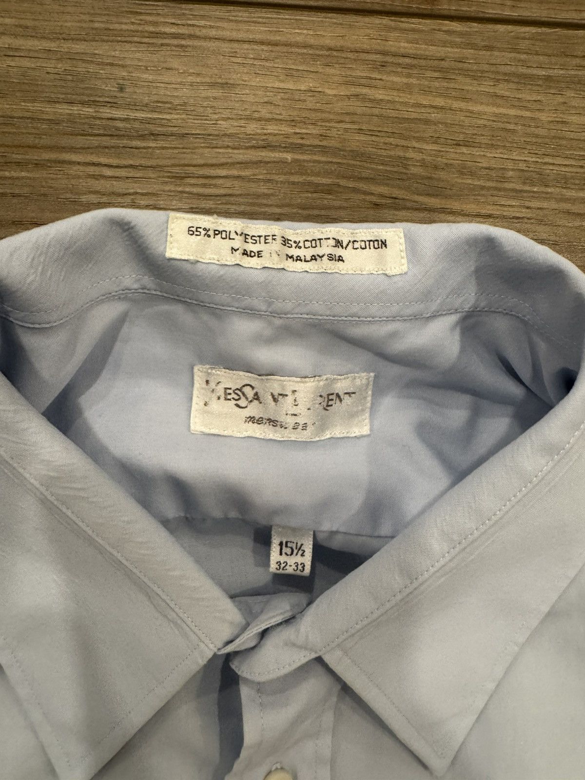 Yves Saint Laurent Vintage Ysl button down shirt Size US M / EU 48-50 / 2 - 2 Thumbnail