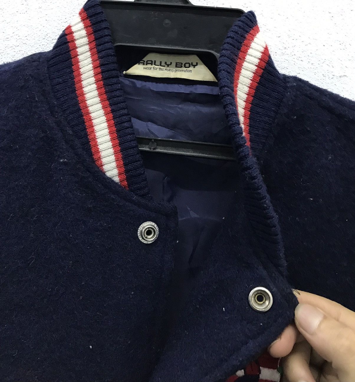 Japanese Brand × Vintage Vintage Rally Boy BASEBALL Club Versity Jacket Size US M / EU 48-50 / 2 - 6 Thumbnail