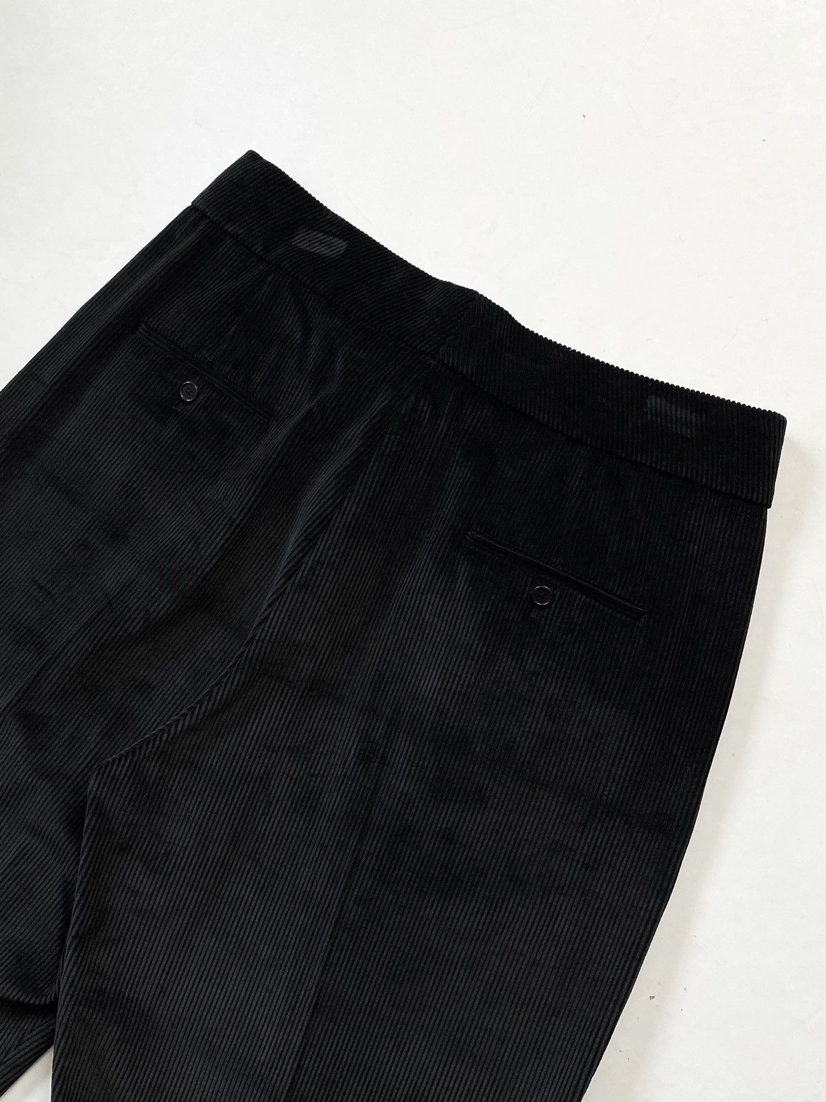 Neil Barrett Neil Barrett Wide Leg High Waist Corduroy Pleated Trousers Size US 35 - 12 Thumbnail