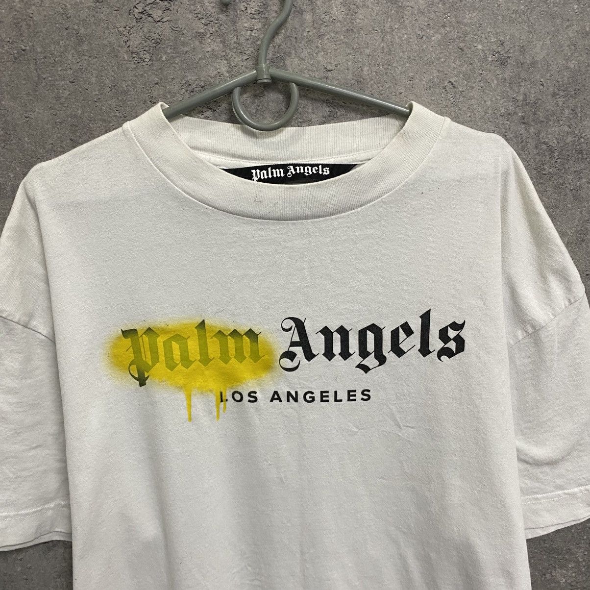 Palm Angels Palm Angels Los Angeles Sprayed Logo T-Shirt Size US L / EU 52-54 / 3 - 5 Thumbnail