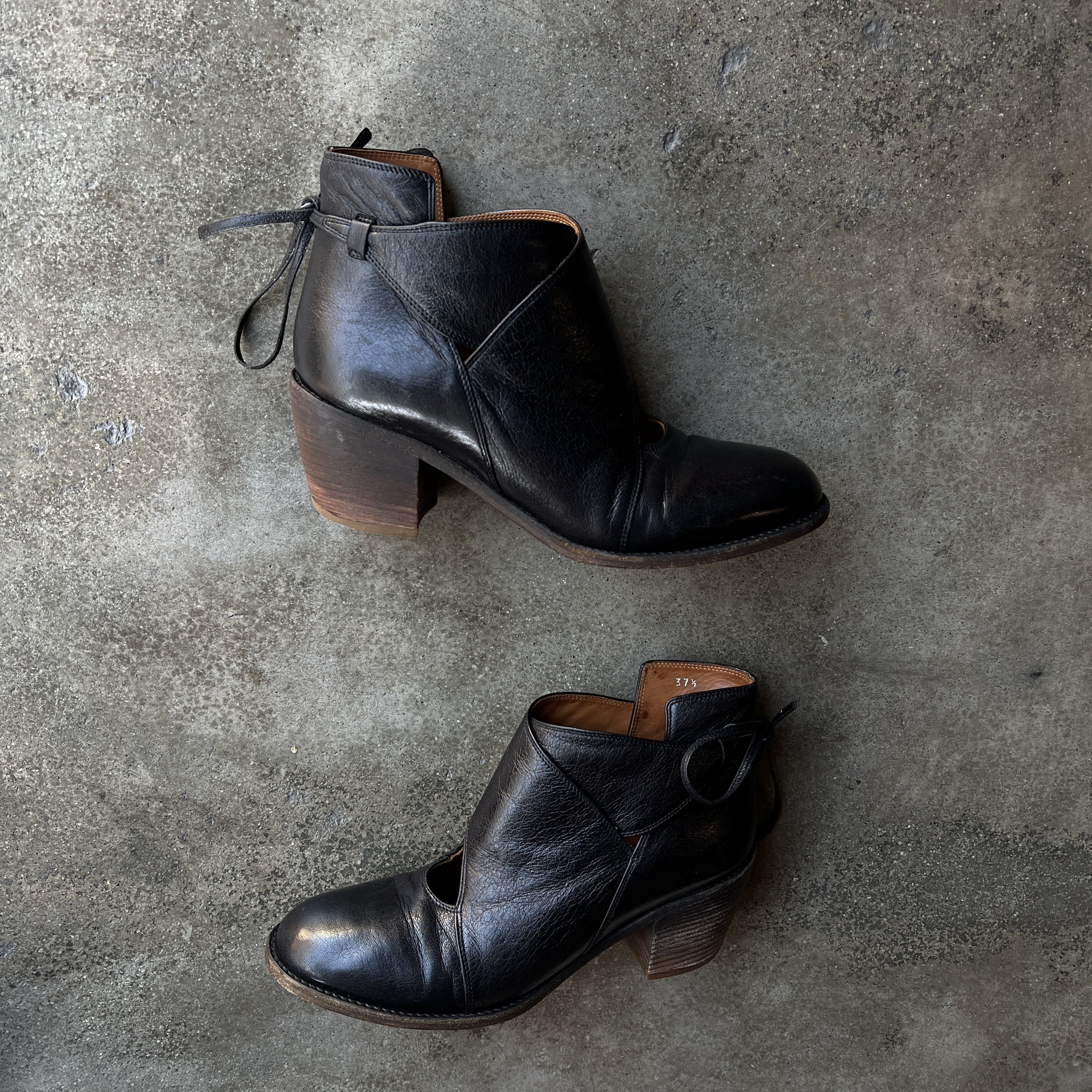 Dries Van Noten Dries Van Noten Back Tie Ankle Boots Size US 6.5 / IT 36.5 - 3 Thumbnail