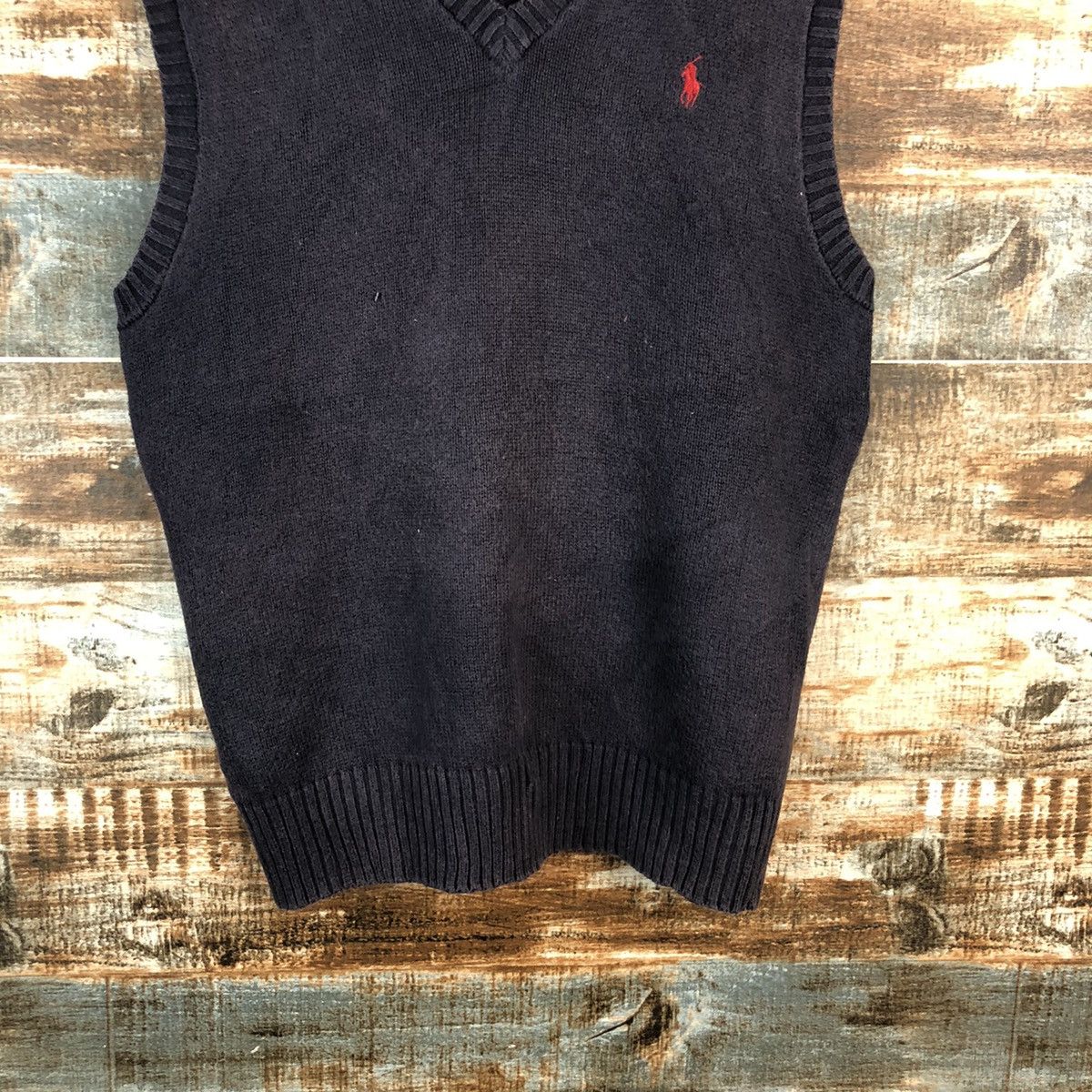 Polo Ralph Lauren Polo Ralph Lauren Dark Blue Vest #A2471 Size US XS / EU 42 / 0 - 6 Thumbnail