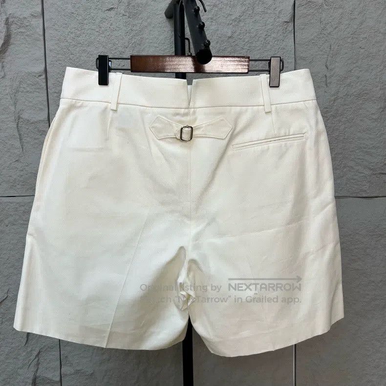 Hermes Hermes Off-White Casual Shorts Size 27" / US 4 / IT 40 - 2 Thumbnail