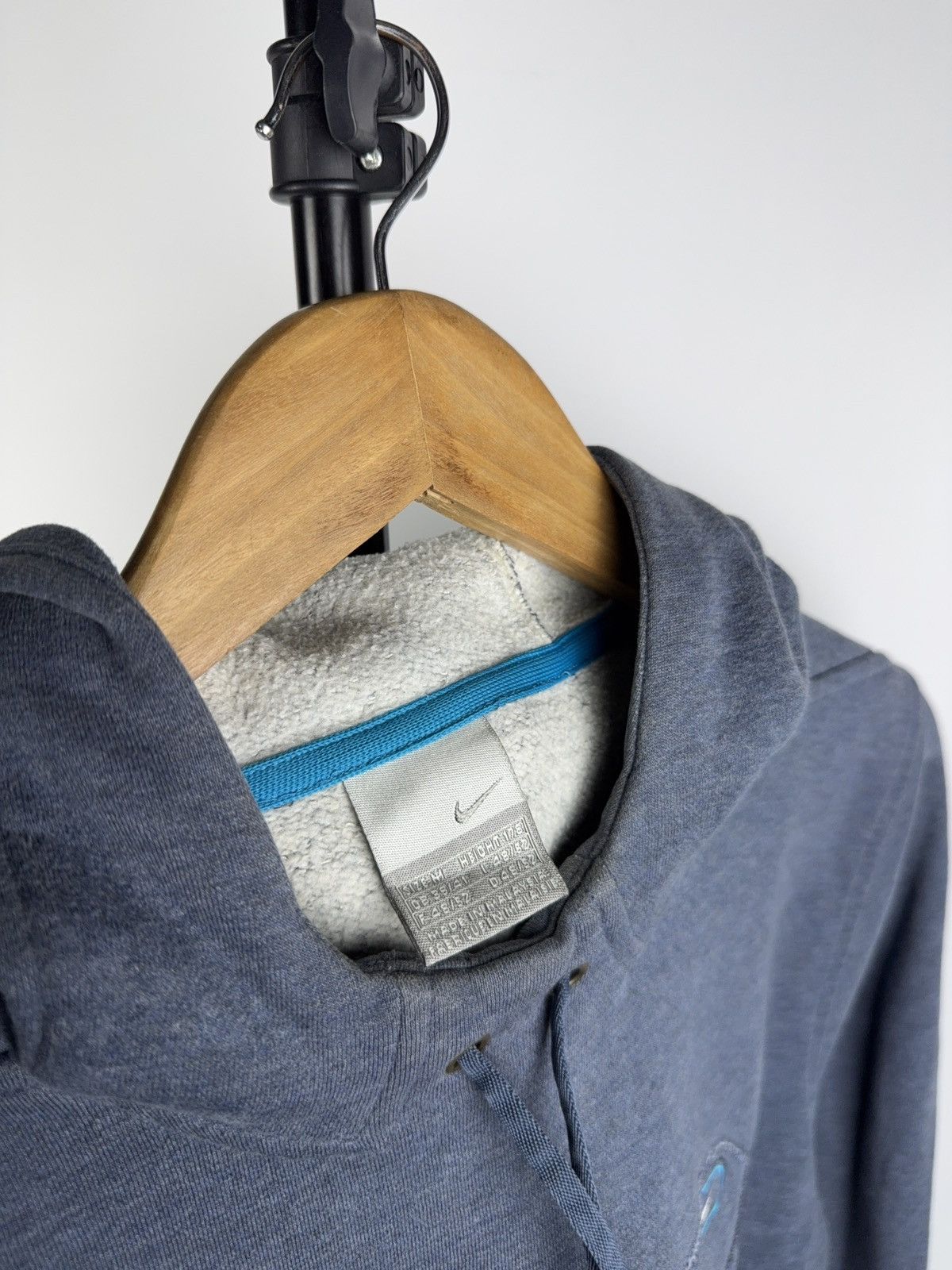 Nike Nike 00s Vintage Retro 00s Swoosh Hoodie Embroidered Logo 🔥 Size US L / EU 52-54 / 3 - 6 Thumbnail