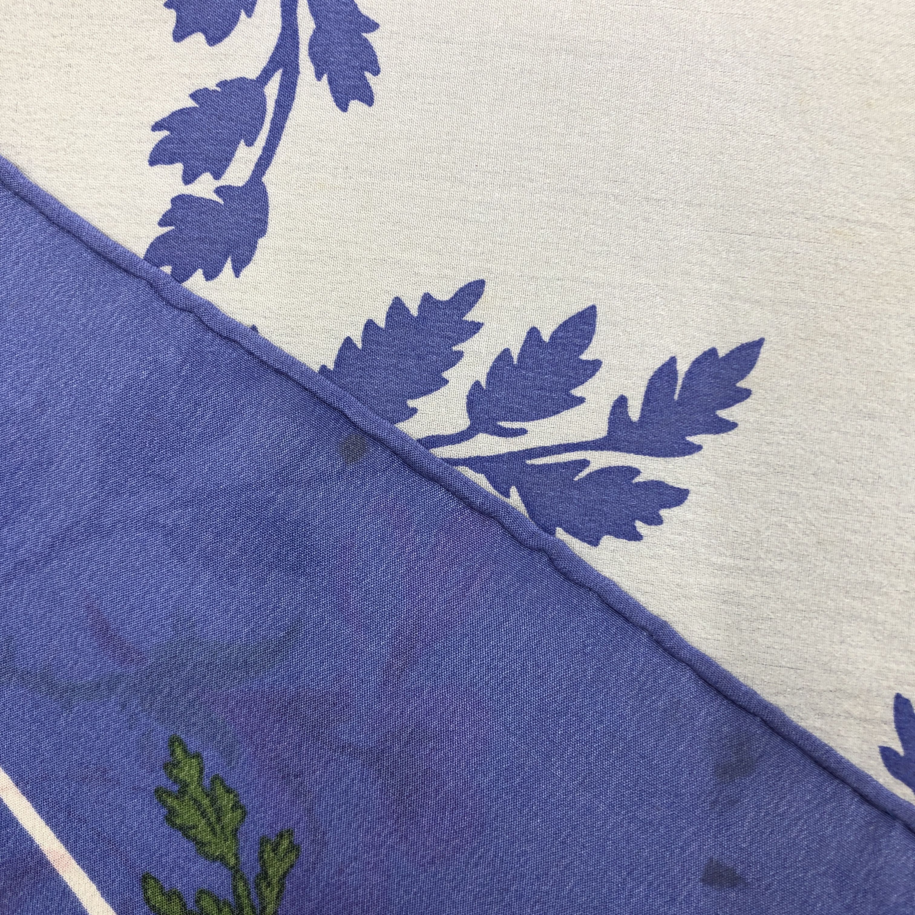 Japanese Brand Vintage Bella Rosa SILK Scarf Twill Stole Wraps Scarves Size ONE SIZE - 7 Thumbnail