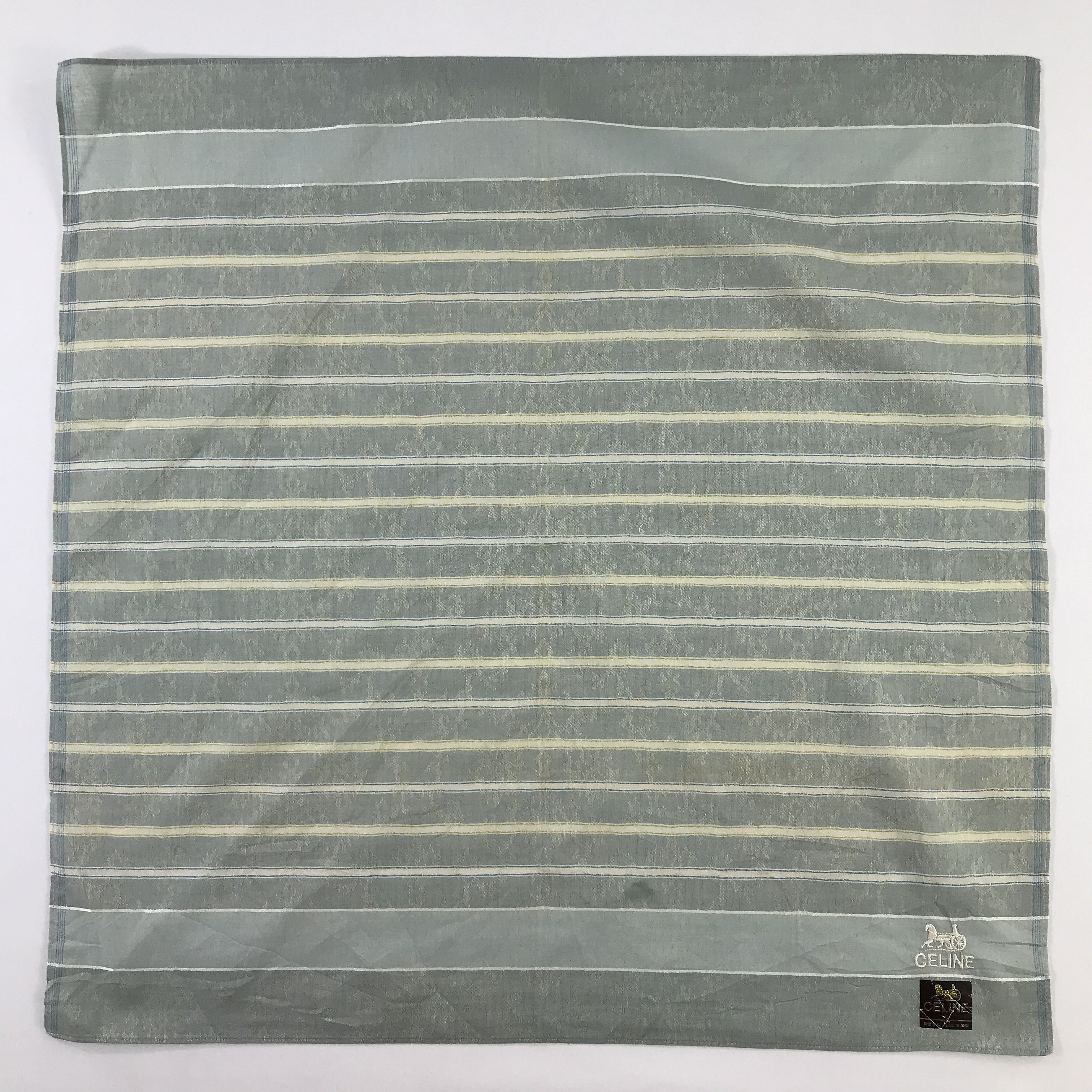 Celine × Vintage Celine Bandana / Handkerchief / Neckerchief - S841 Size ONE SIZE - 1 Thumbnail