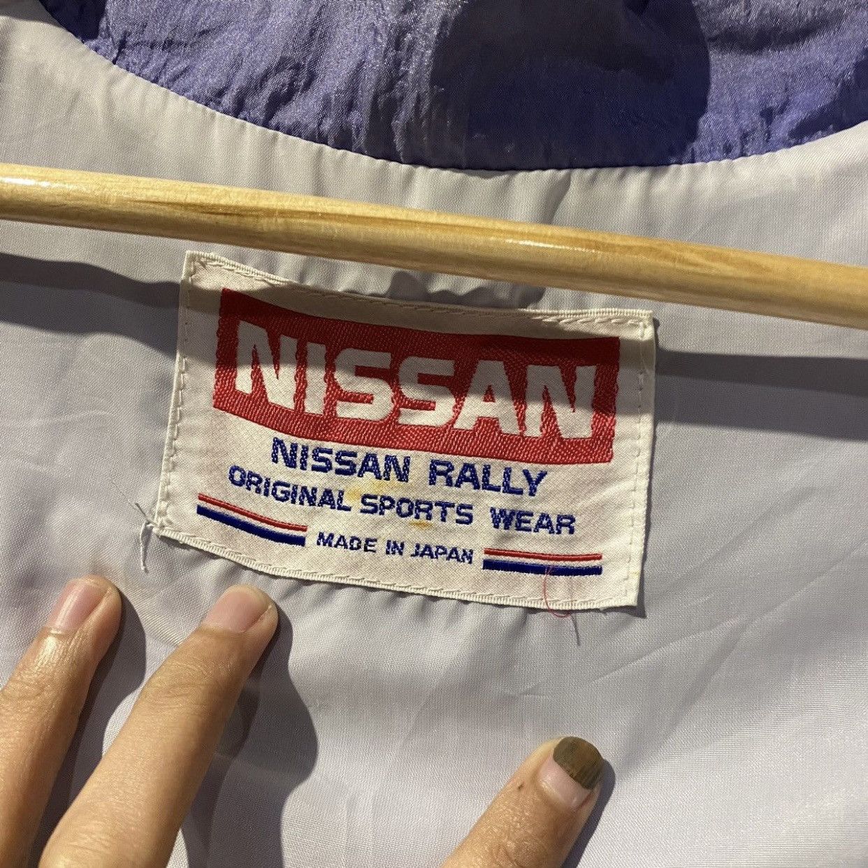 Japanese Brand × Vintage vintage Nissan Windbreaker Jacket, JDM, Skyline, Nismo Size US L / EU 52-54 / 3 - 13 Thumbnail