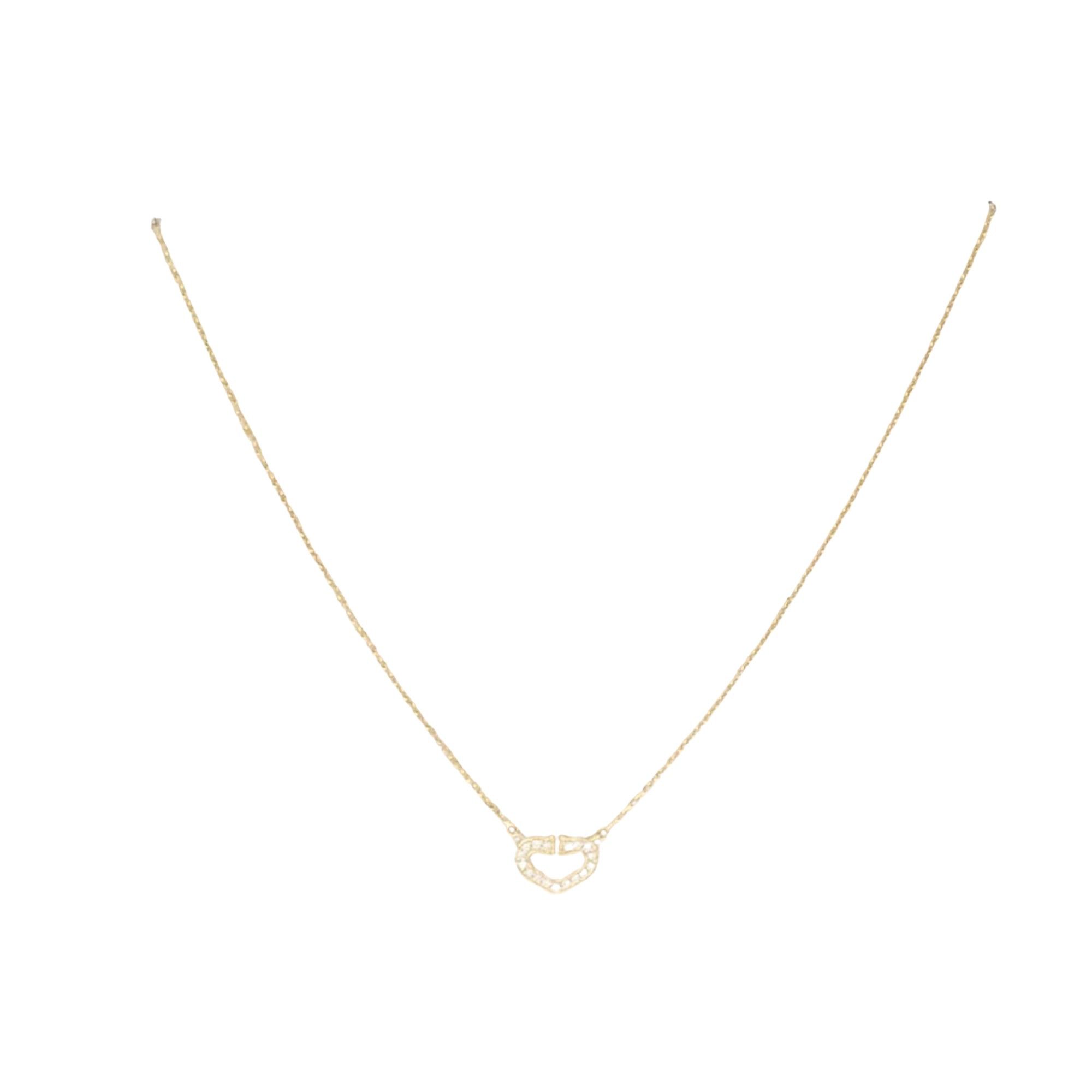Cartier Cartier C heart necklace Size ONE SIZE - 1 Thumbnail