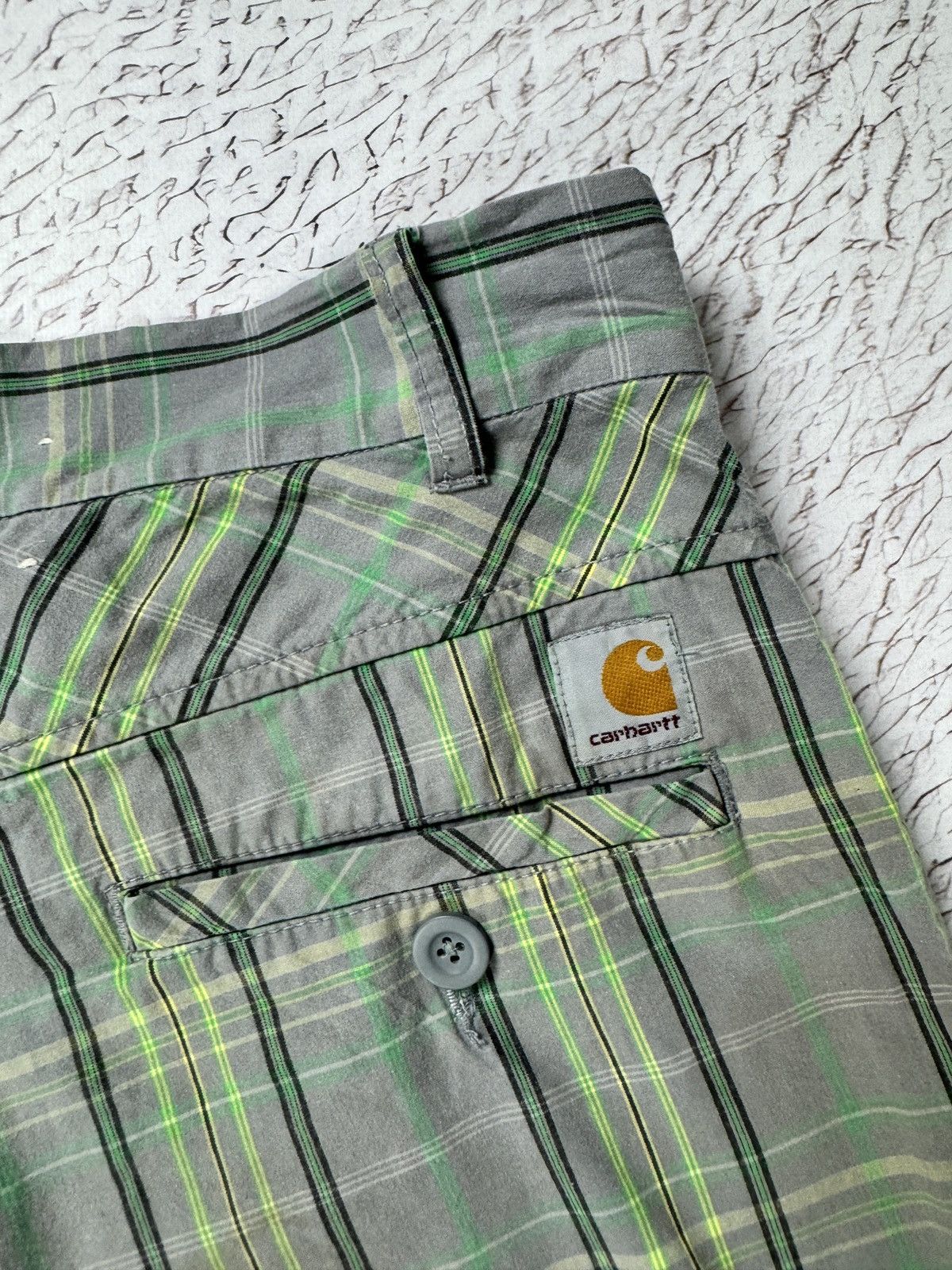 Carhartt Carhartt Freight Bermuda vintage checkered shorts size 29 Size US 29 - 13 Thumbnail
