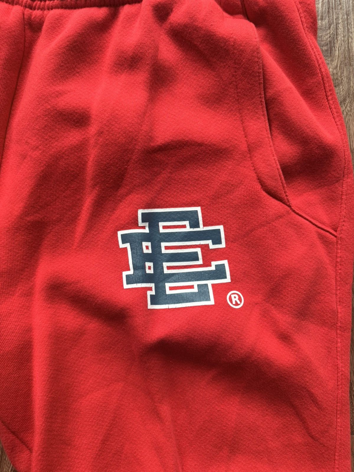 Eric Emanuel Eric Emanuel EE Basic Sweatpant Red/Navy Size US 36 / EU 52 - 5 Thumbnail