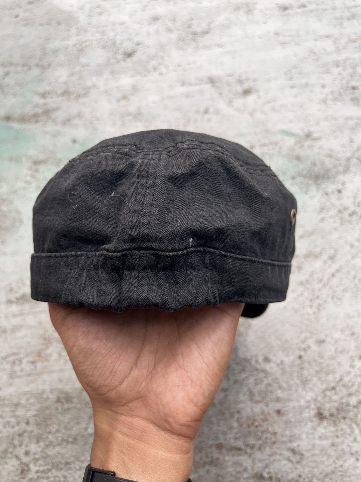 14th Addiction Y2K UNKNOWN SKULL STUDED CADET HAT PUNK LGB Size ONE SIZE - 3 Thumbnail