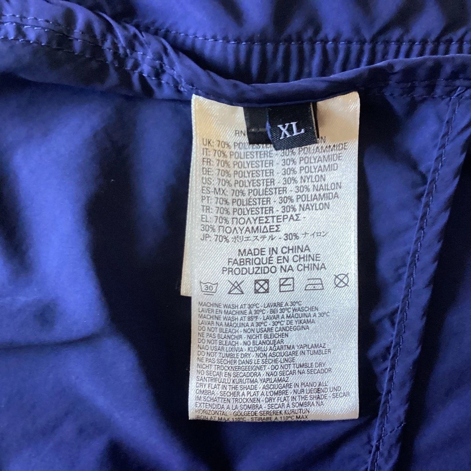 Diesel Diesel Zip Track Jacket XL Navy Minimalist Streetwear Size US XL / EU 56 / 4 - 10 Thumbnail