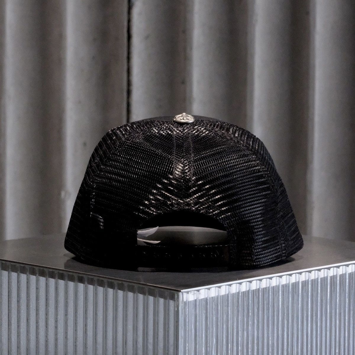 Chrome Hearts CHROME HEARTS TRUCKER CAP - CH MIAMI PATCH/BLACK Size ONE SIZE - 5 Thumbnail