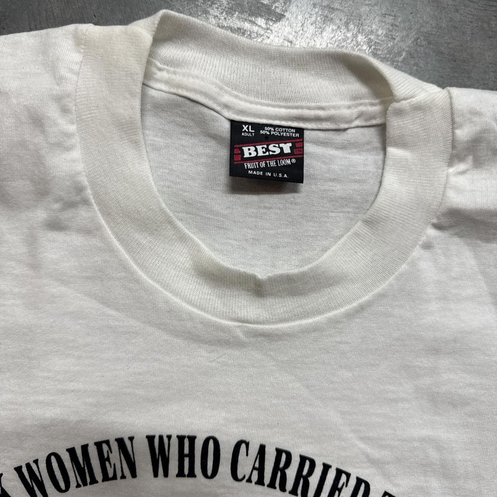 Vintage Vintage 90s Black Women African Heritage T-Shirt Size US XL / EU 56 / 4 - 3 Thumbnail