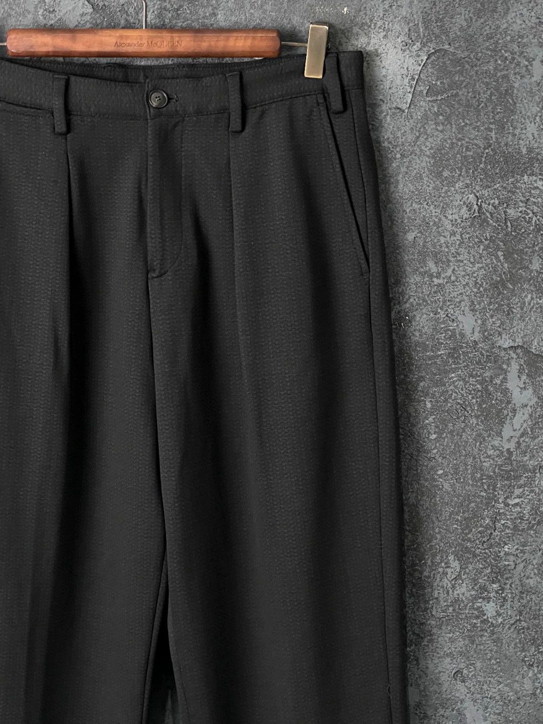 Emporio Armani EMPORIO ARMANI black skinny chinos Size 44L - 3 Thumbnail