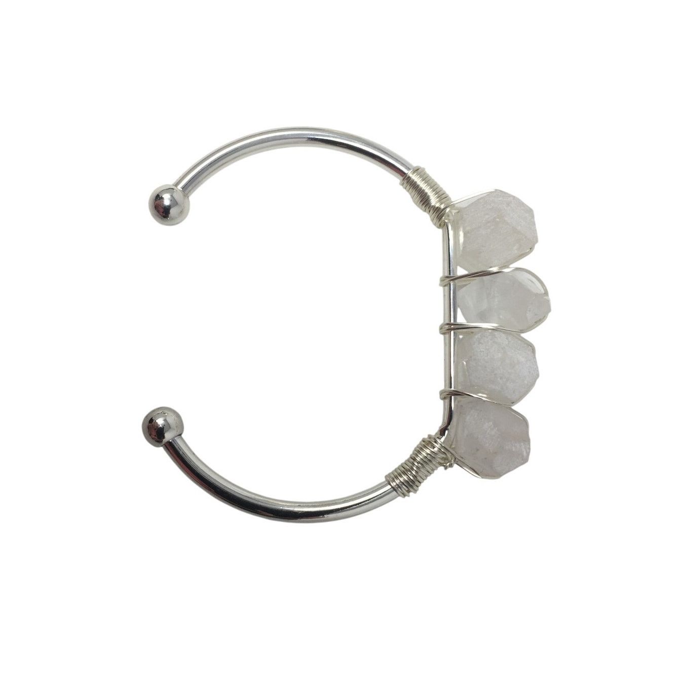 Other Kinsley Armelle Devi Collection Silver Quartz Bracelet Size ONE SIZE - 6 Thumbnail