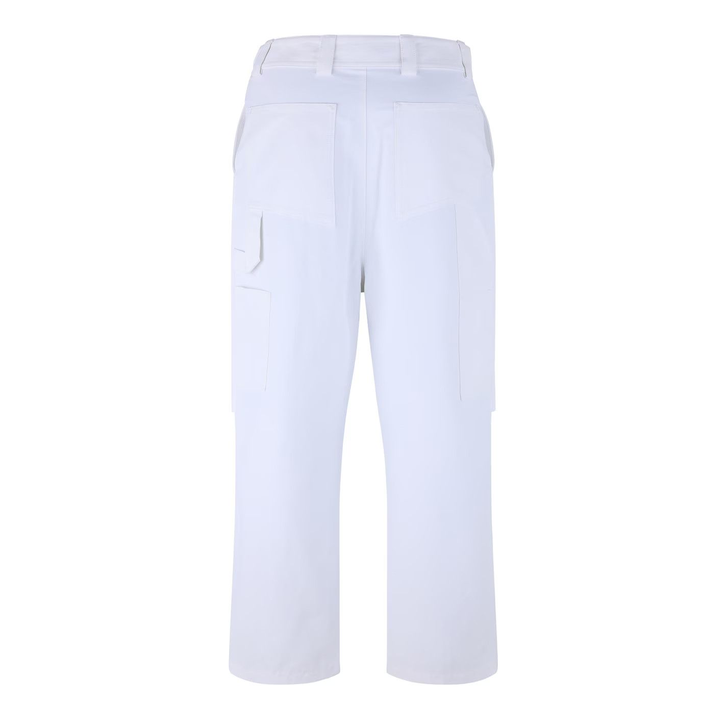 Off-White o1g2r1mq0226 Carpenter Cotton Cargo Trousers In White Size US 34 / EU 50 - 2 Thumbnail