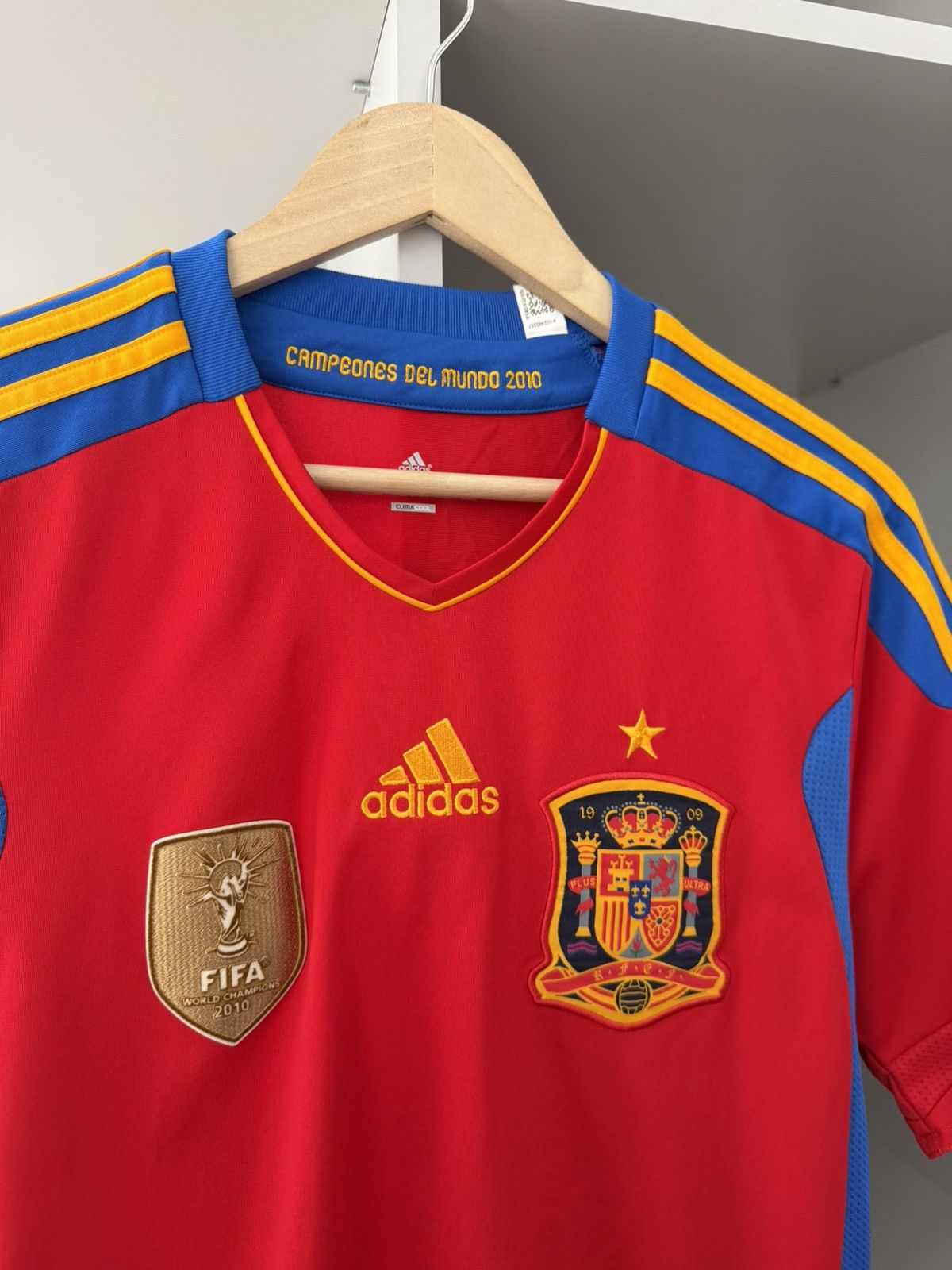 Adidas Adidas Spain Fifa 2010 Home S Jersey Size US S / EU 44-46 / 1 - 5 Thumbnail
