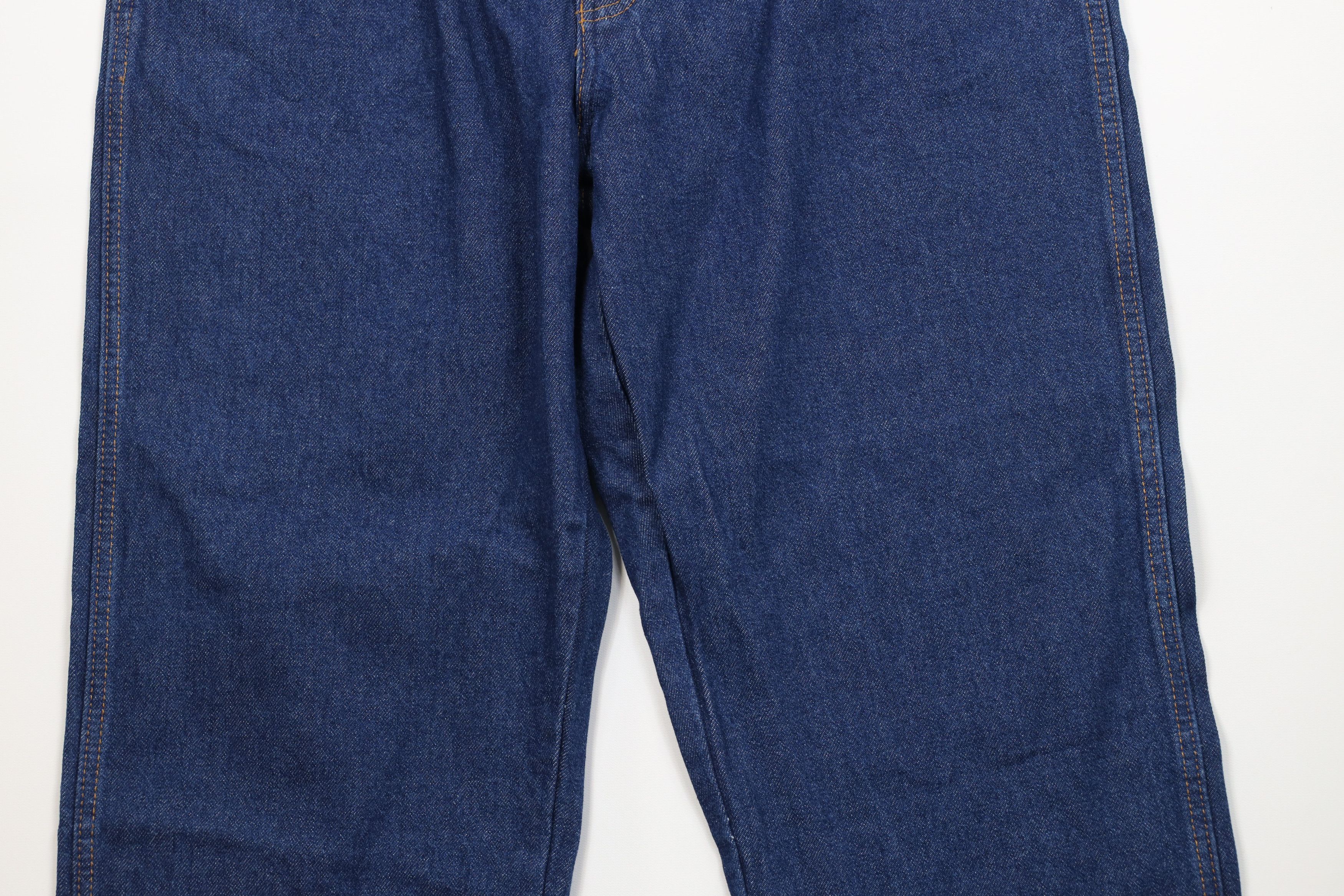 Dickies Deadstock Vintage Y2K Dickies Wide Leg Denim Jeans Blue Size US 38 / EU 54 - 3 Thumbnail