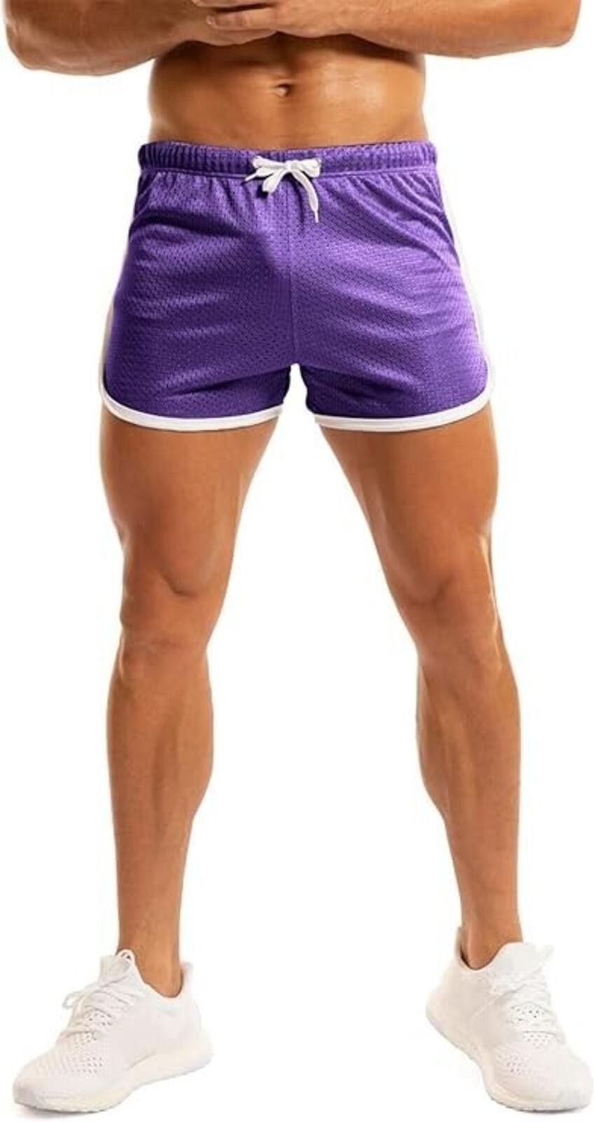 The Unbranded Brand AIMPACT Men's Shorts 3 inch Retro Workout Running Gym Shorts Size US 34 / EU 50 - 1 Thumbnail