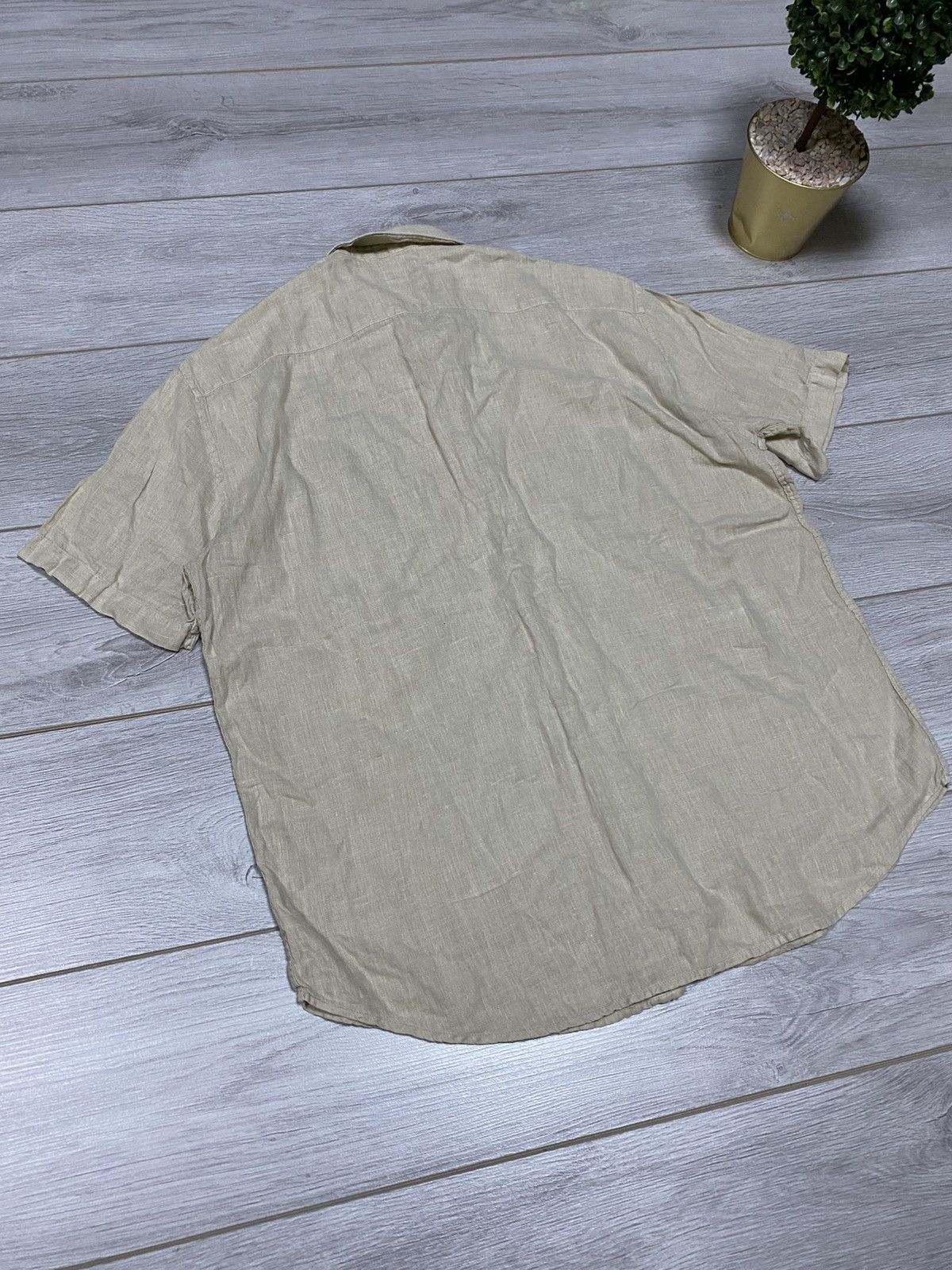 C.P. Company CP company linen lino flax vintage short buttons Size US XL / EU 56 / 4 - 8 Thumbnail