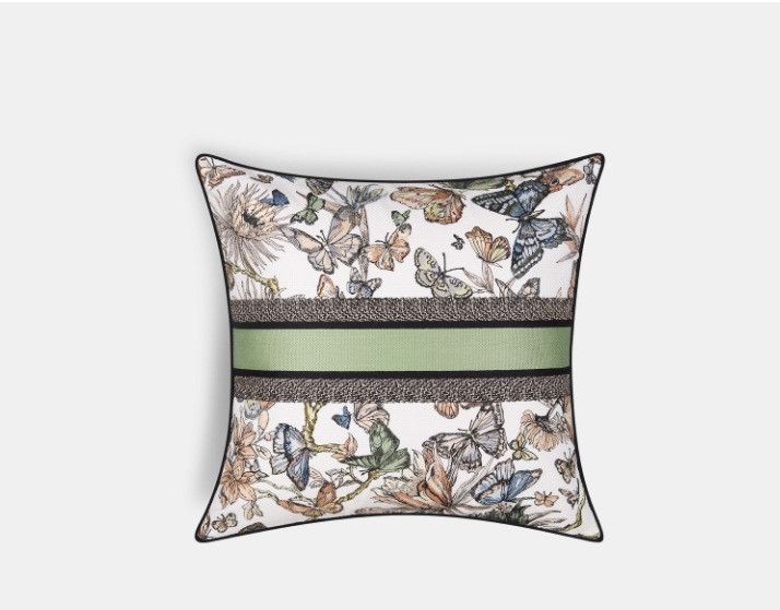 Dior o1w1db10425 HYP02CR Size: OS / Square Pillow in Multicolor Size ONE SIZE - 2 Thumbnail