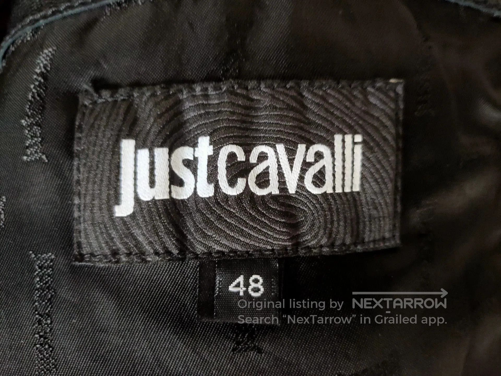 Just Cavalli Just Cavalli Goatskin Biker Jacket. Size US M / EU 48-50 / 2 - 4 Thumbnail