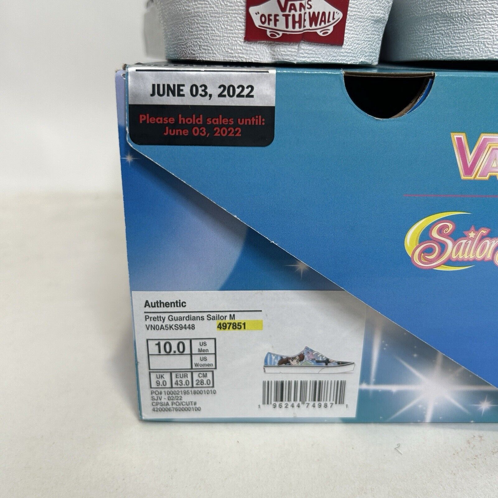 Vans Vans Authentic X Sailor Moon “Pretty Guardians” 2024 Size US 10 / EU 43 - 8 Thumbnail